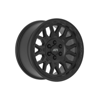 17X8.5 Hybrid Beadlock Wheel Black 6X114.3 Offset 0 Black Hardware Kit No Ring