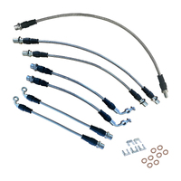 Extended Braided Brake Line Kit Landcruiser VDJ79 ABS