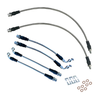 Extended Braided Brake Line Kit Landcruiser 79 FZJ HDJ HZJ