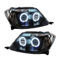 Angel Eye Black Projector Head Lights Hilux KUN GGN