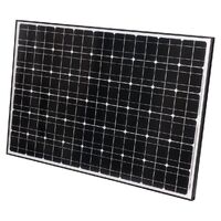 150W Fixed Solar Panel Black