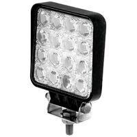 4.3" LED Square Work Lamp Flood Beam