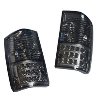 Tail Light Pair LED Black Patrol GQ