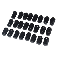 Wheel Nut Set Black Hilux Landcruiser